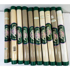 Lot of 20 Charles Craft Cross Stitch Fabric 15x18 Rolls Various Count Aida Cloth